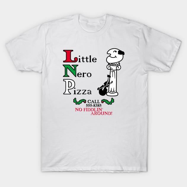 Movie Pizza logo T-Shirt by buby87